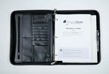 Load image into Gallery viewer, 2027 Portfolio 3-Ring-Zipper Binder Appointment Book (Paper size 8.5x11) Ships 10/1/26