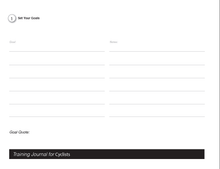 Load image into Gallery viewer, Training Journal For Cyclists