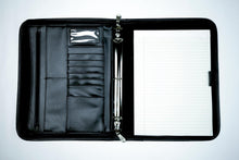 Load image into Gallery viewer, 2027 Portfolio 3-Ring-Zipper Binder Appointment Book (Paper size 8.5x11)  Ships 10/1/26
