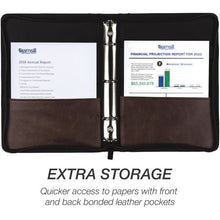 Load image into Gallery viewer, 2027 Mini Zipper 3-Ring Binder Appointment Book (Paper size 5.5x8.5) Ships 10/1/26
