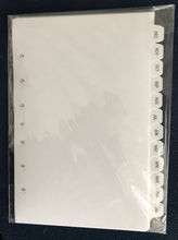 Load image into Gallery viewer, 2027 Mini Zipper 3-Ring Binder Appointment Book (Paper size 5.5x8.5) Ships 10/1/26
