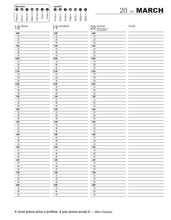 Load image into Gallery viewer, 2027 Mini REFILL Calendar (Paper size 5.5x8.5)  Ships 10/1/26
