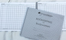Load image into Gallery viewer, Bookkeeping For Bodyworkers - Bookkeepers Ledger Log Book
