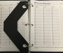 Load image into Gallery viewer, BookMark for 3-Ring Binder (Paper size 8.5x11)
